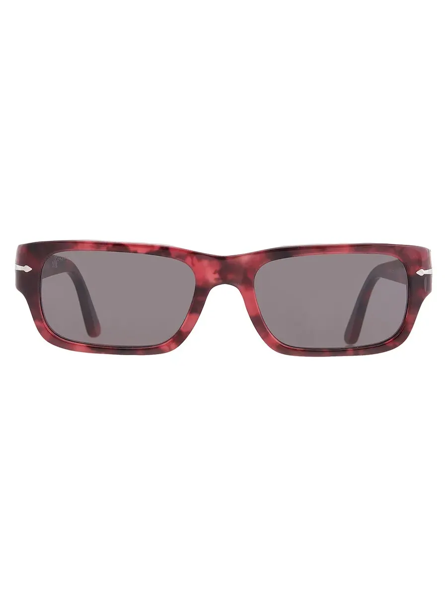 Солнцезащитные очки Persol Adrien Grey Pilot унисекс PO3347S 1212B1 58 — изображение 1 из 5, красный