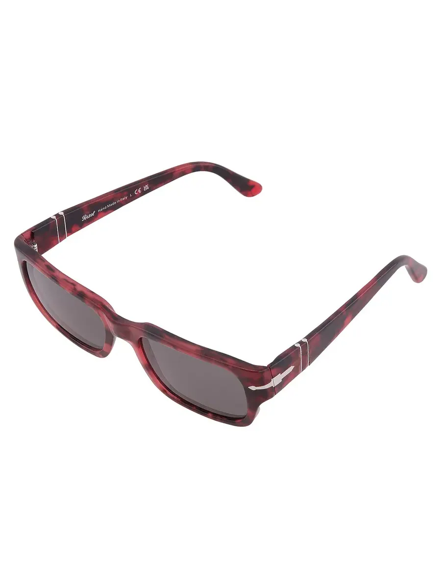 Солнцезащитные очки Persol Adrien Grey Pilot унисекс PO3347S 1212B1 58 — изображение 3 из 5, красный