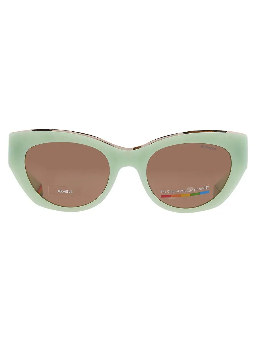 Солнцезащитные очки для женщин Polaroid Polarized Bronze Cat Eye PLD 6199/S/X 01ED/SP 50