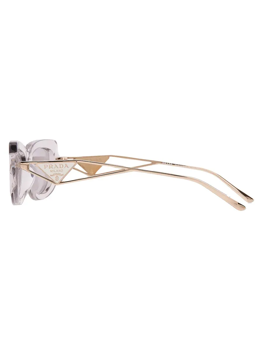 Солнцезащитные очки Prada Light Grey Cat Eye для женщин PR 14YS 12R50K 53 — изображение 4 из 5