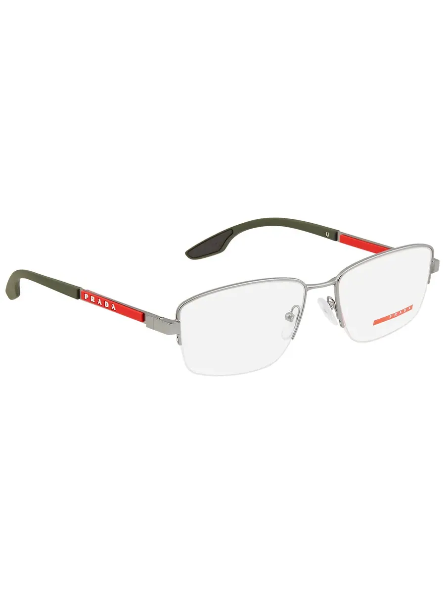 Мужские очки Prada Linea Rossa Demo Square PS 51OV 7CQ1O1 56 — изображение 2 из 3, серый