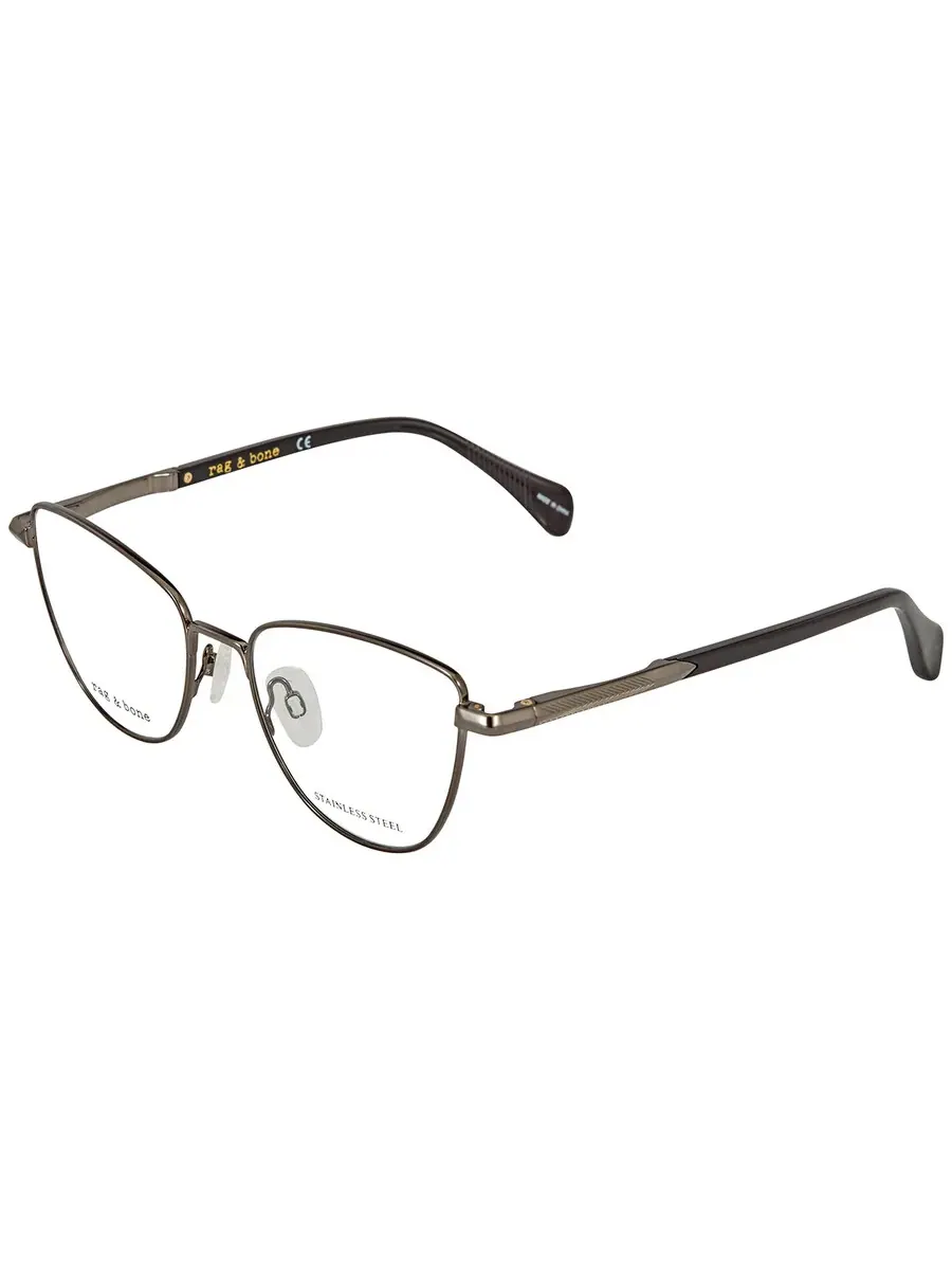 Очки для женщин Rag & Bone Demo Cat Eye RNB3037 0V81 51/17 Rag And Bone — черный