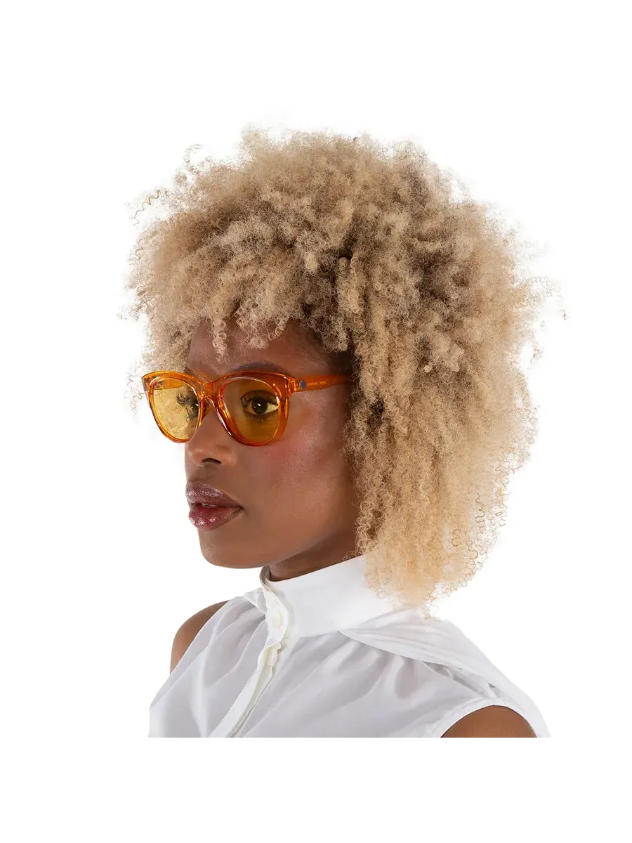 Солнцезащитные очки для женщин Spy BOUNDLESS Yellow Cat Eye 6700000000121 — изображение 2 из 5, оранжевый