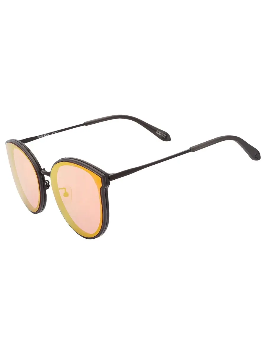 Солнцезащитные очки Spy COLADA Rose Mirror Oval унисекс 6700000000009 — изображение 4 из 5, серый черный