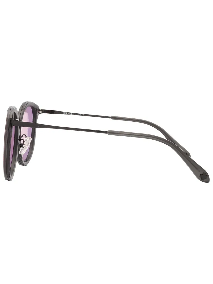 Солнцезащитные очки Spy COLADA Rose Mirror Oval унисекс 6700000000009 — изображение 5 из 5, серый черный