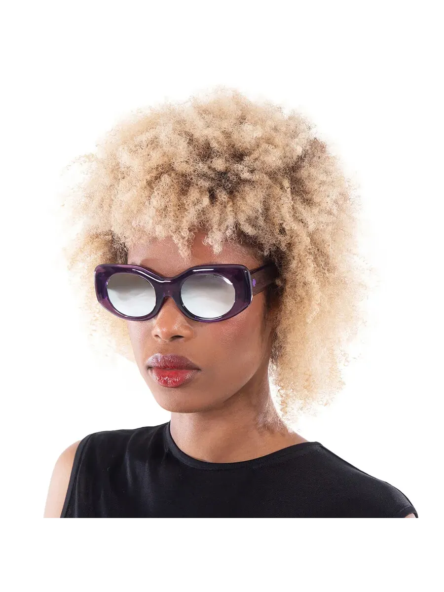 Очки солнечные женские Spy HANGOUT Happy Bronze Platinum Spectra Mirror Cat Eye 1800000000066 — изображение 2 из 5