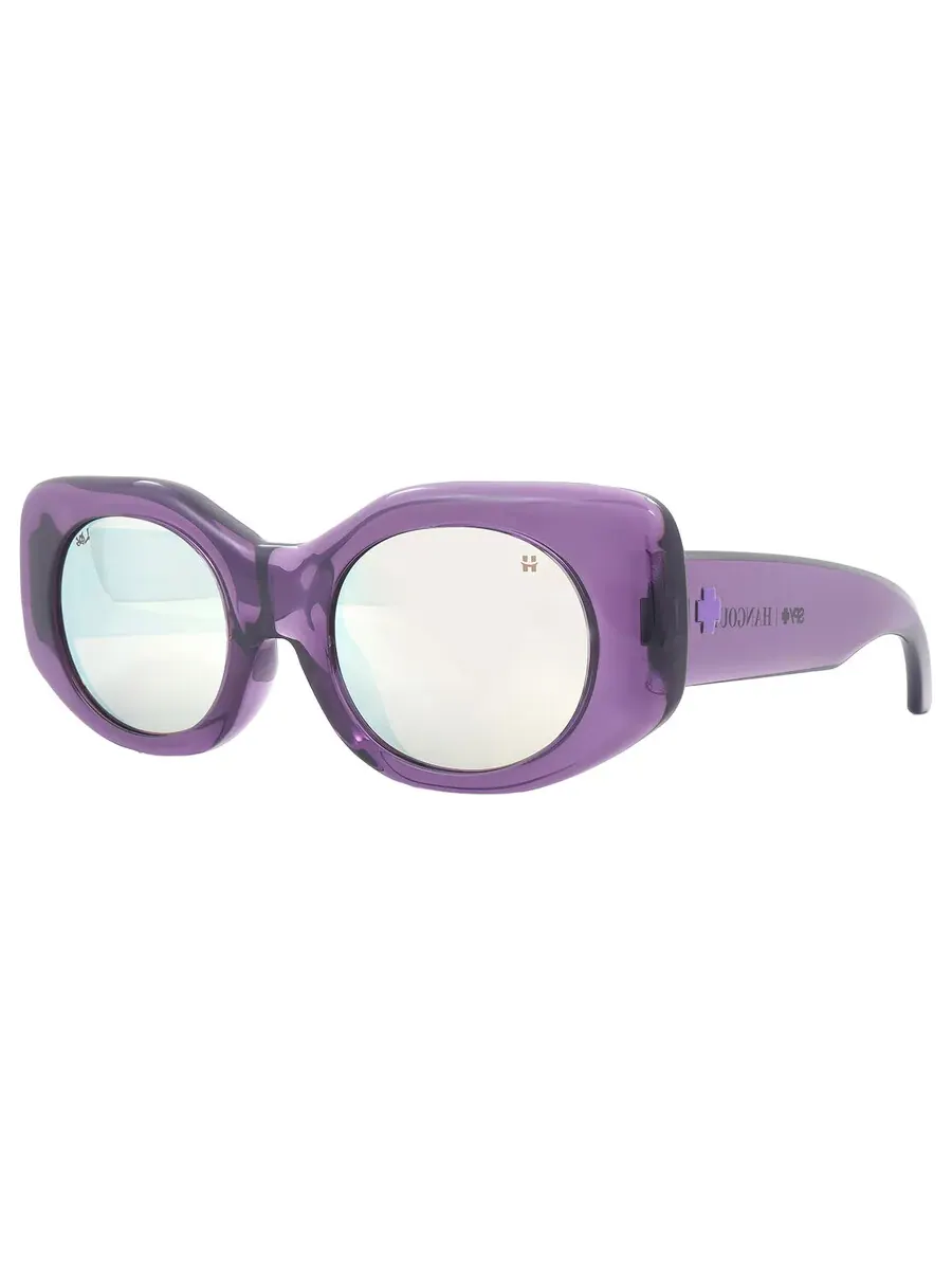 Очки солнечные женские Spy HANGOUT Happy Bronze Platinum Spectra Mirror Cat Eye 1800000000066 — изображение 3 из 5