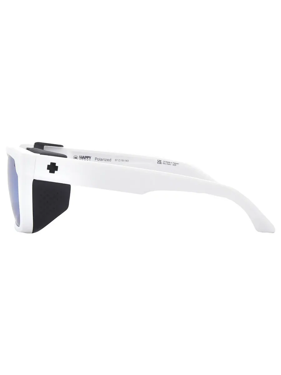Солнцезащитные очки Spy HELM TECH Happy Boost поляризационные Ice Blue Spectra Mirror квадратные — изображение 3 из 4, белый