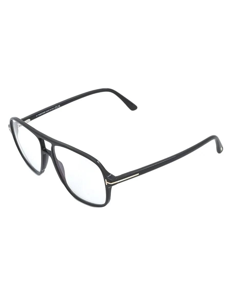Мужские очки Tom Ford Blue Light Block Navigator FT5737-B 001 56 — изображение 5 из 5, черный