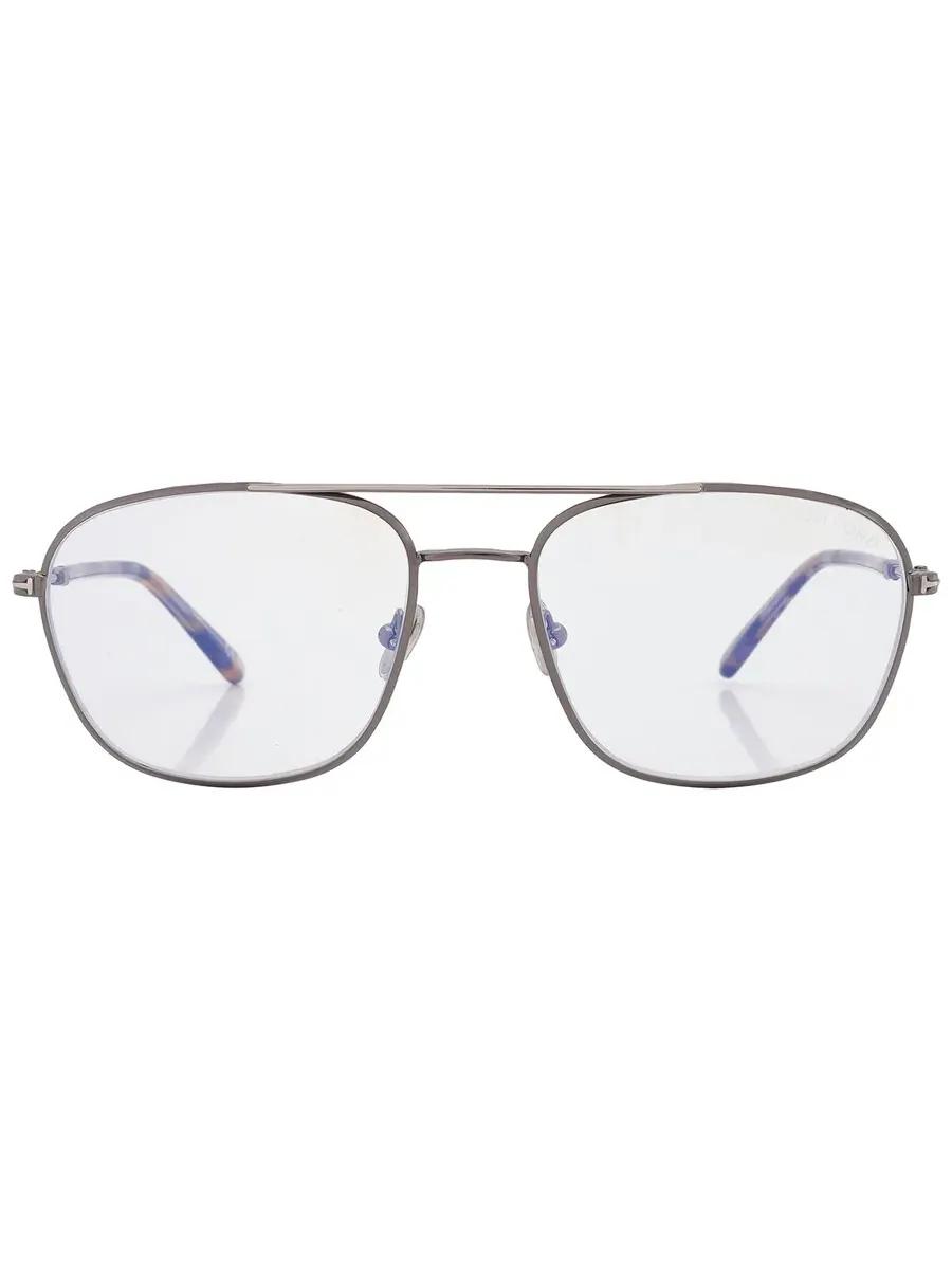 Мужские очки Tom Ford Blue Light Block Navigator FT5830-B 008 54 — изображение 1 из 5, серый