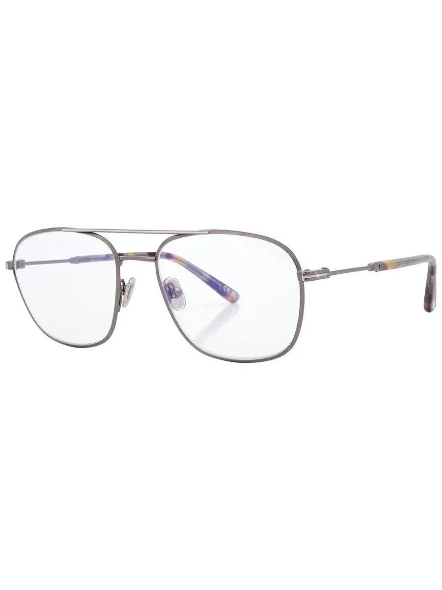 Мужские очки Tom Ford Blue Light Block Navigator FT5830-B 008 54 — изображение 2 из 5, серый
