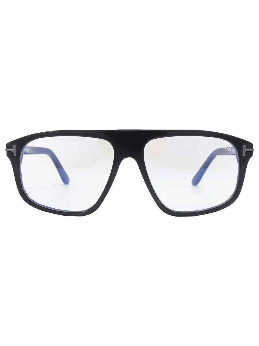 Мужские очки Tom Ford Blue Light Block Navigator FT5901-B-N 001 55 — изображение 1 из 4, черный