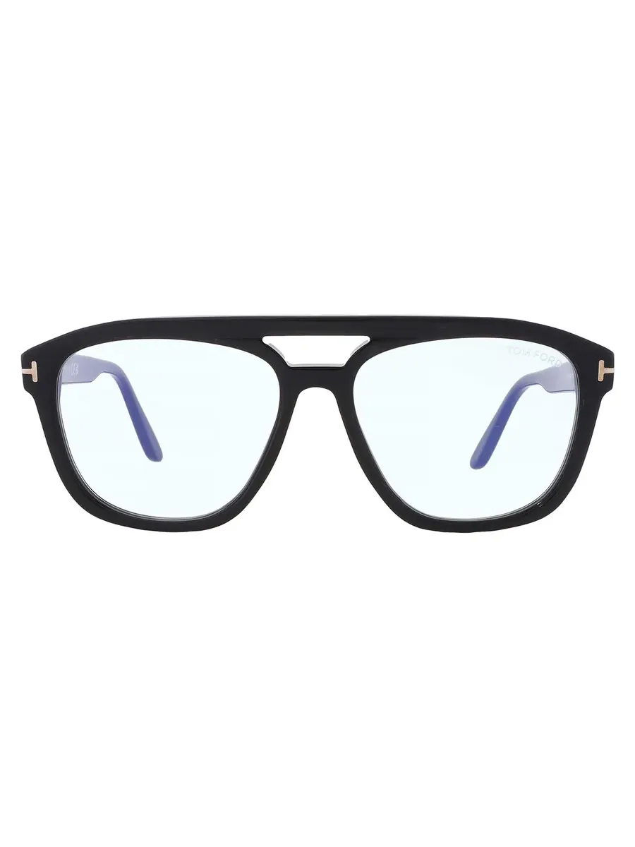 Мужские очки Tom Ford Blue Light Block Navigator FT6024-B 001 56 — изображение 1 из 4, черный
