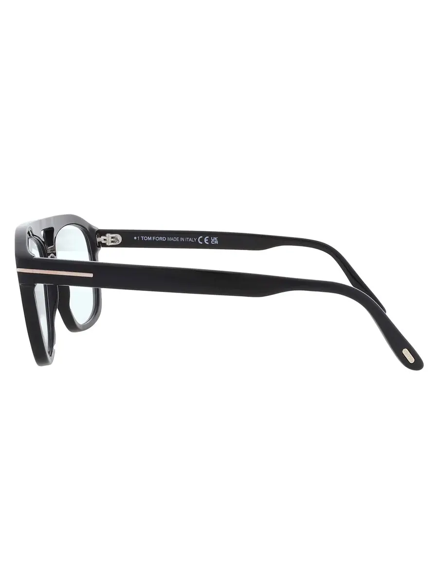 Мужские очки Tom Ford Blue Light Block Navigator FT6024-B 001 56 — изображение 4 из 4, черный