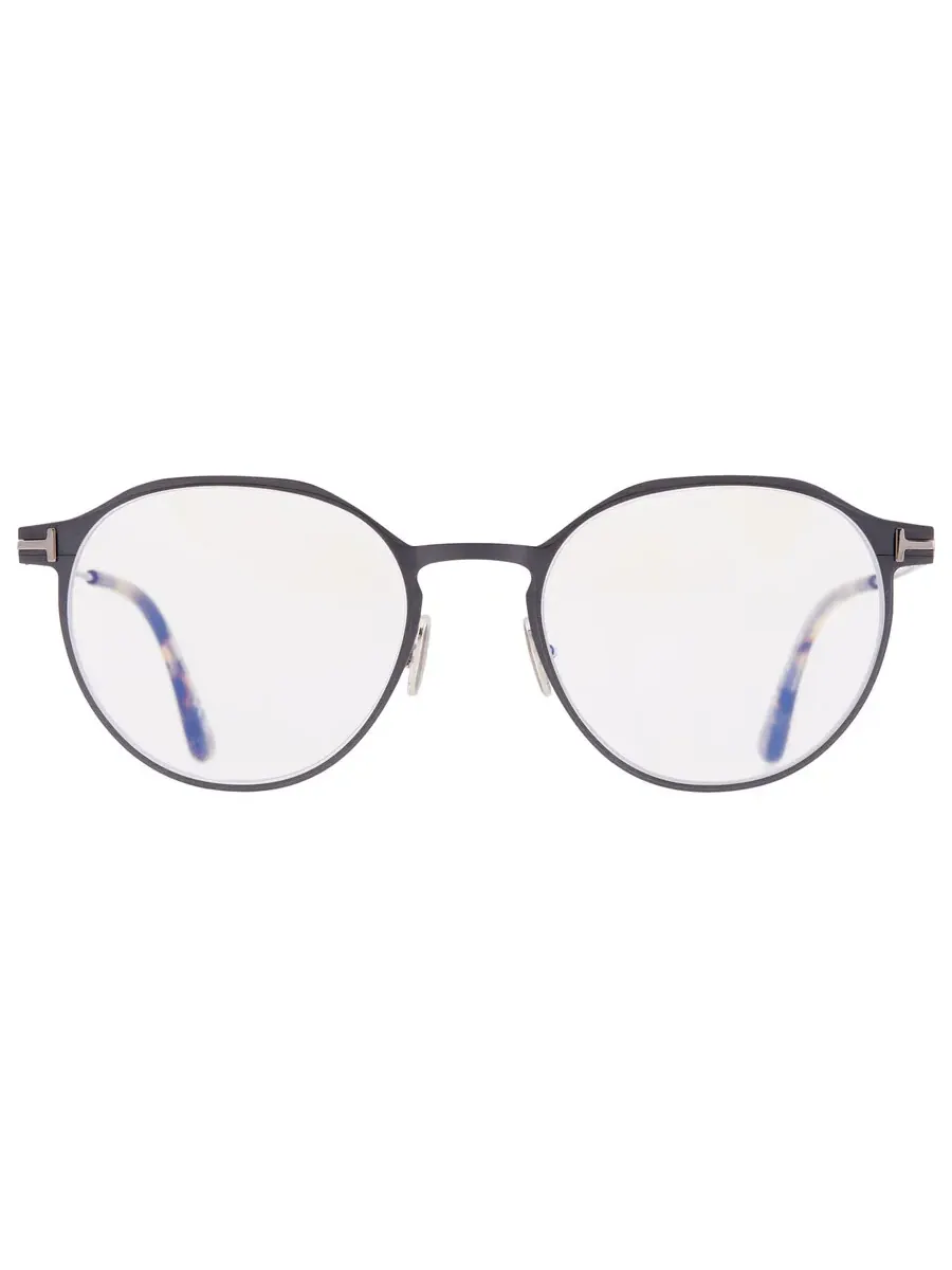 Мужские очки Tom Ford Blue Light Block овальные FT5866-B 013 52 — изображение 1 из 4, серый