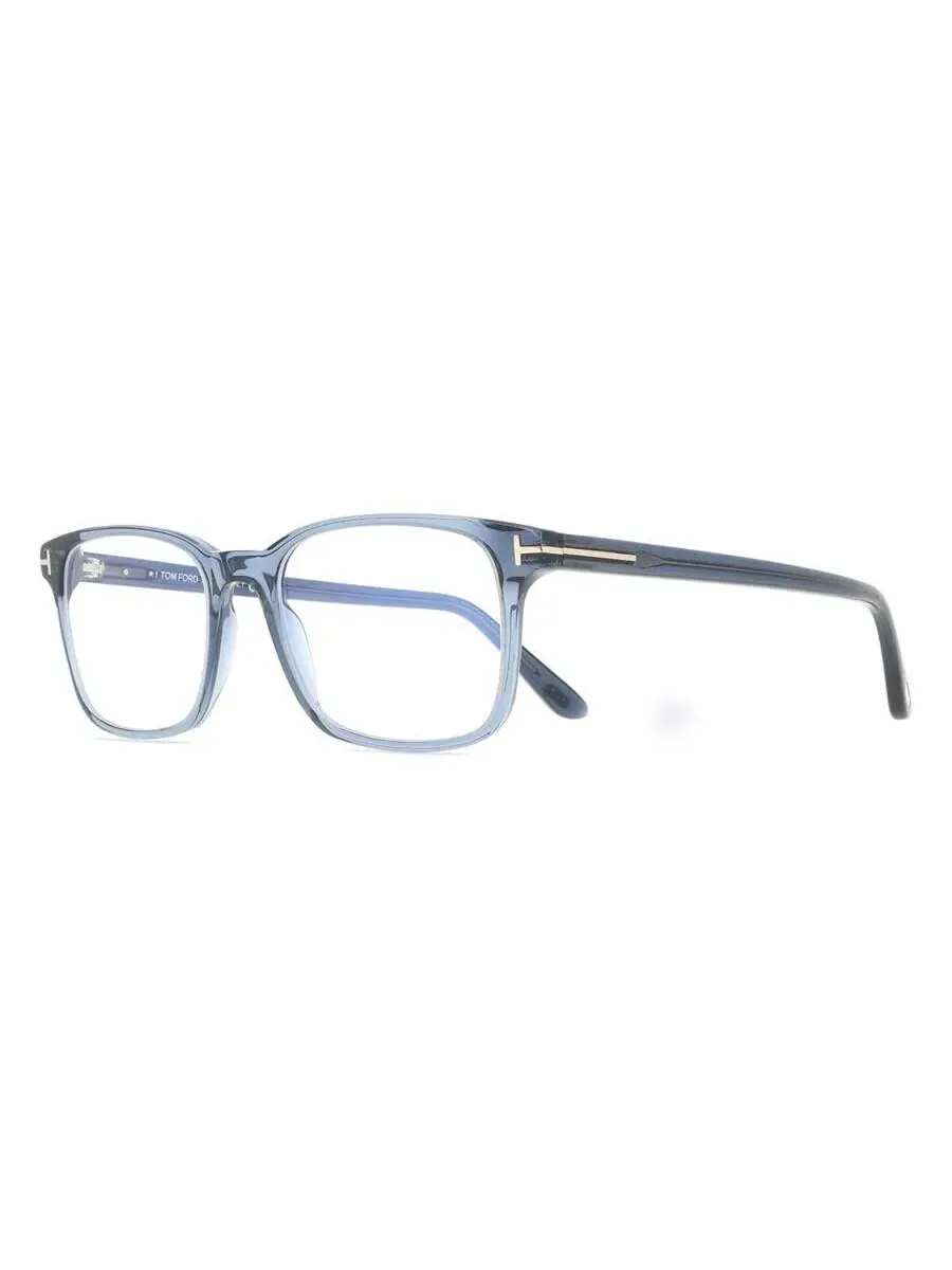 Мужские очки Tom Ford Blue Light Block прямоугольной формы FT5831-B 090 51 — изображение 1 из 1, синий