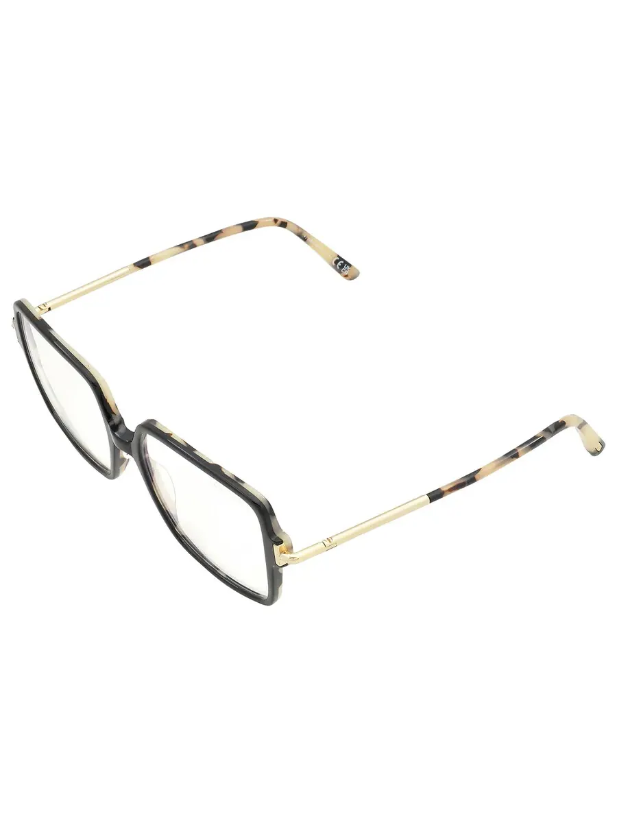 Женские очки Tom Ford Blue Light Block квадратные FT5915-B 005 53 — 5