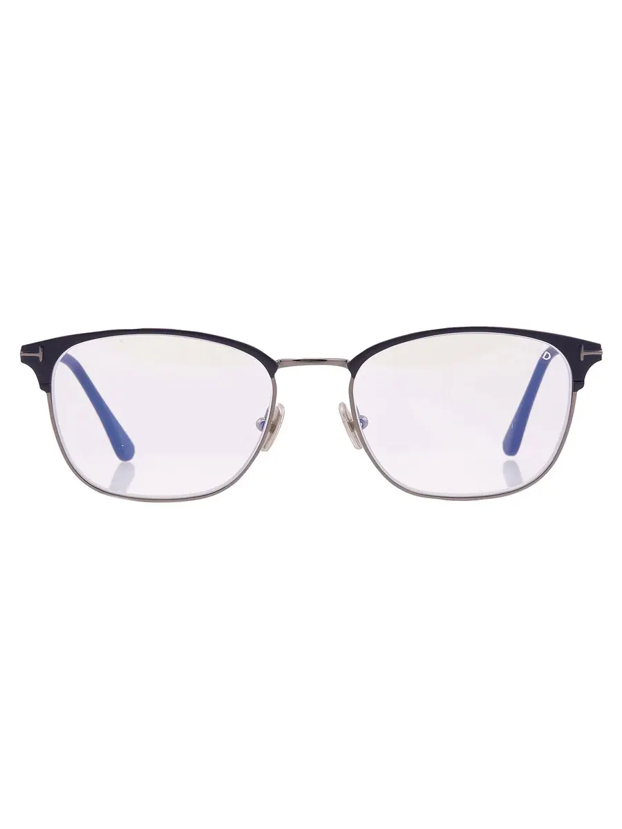 Мужские очки Tom Ford Blue Light Block Square FT5750-B 091 54 — изображение 1 из 4, синий