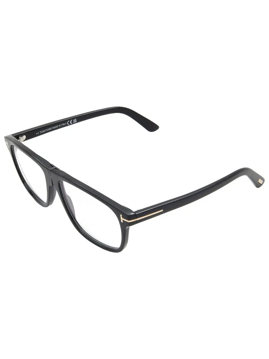 Мужские очки Tom Ford Blue Light Block Square FT5978-B 001 56 — изображение 4 из 4, черный