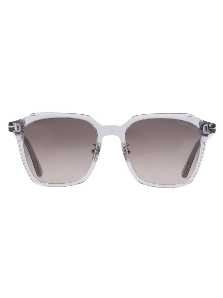 Очки солнцезащитные унисекс Tom Ford Grey Square FT0971-K 20B 54 — изображение 1 из 5, прозрачный серый