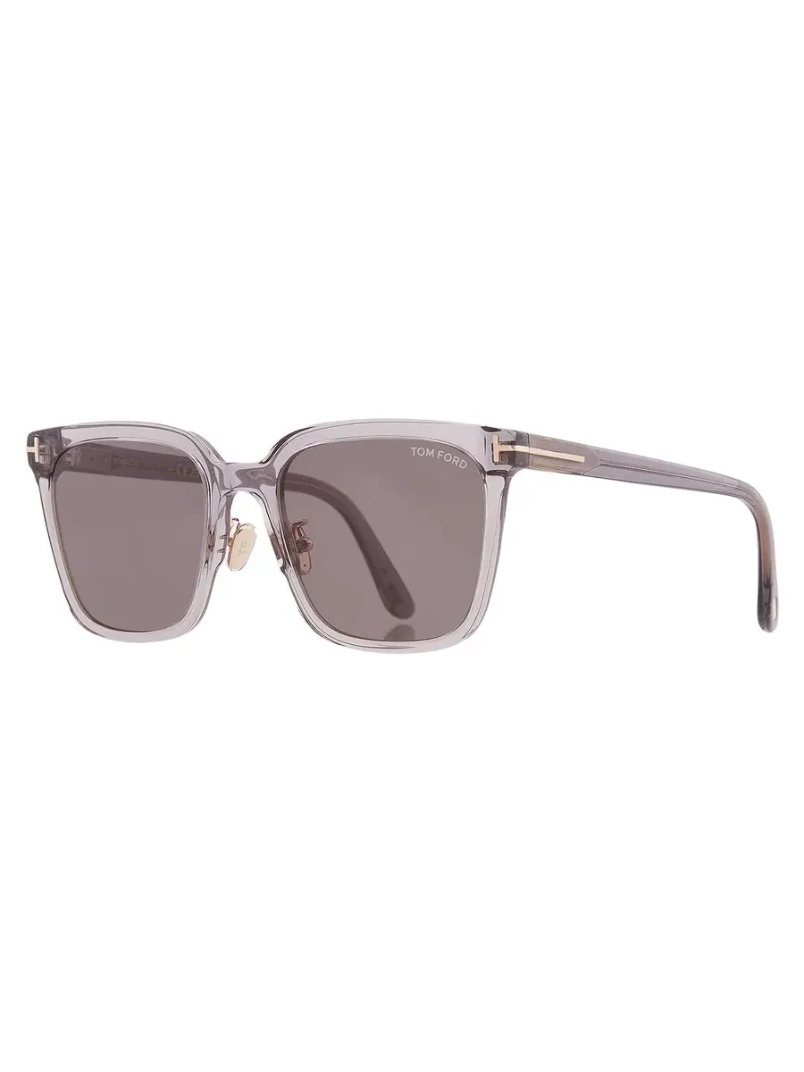 Очки солнцезащитные унисекс Tom Ford Grey Square FT1132-K 20A 56 — изображение 2 из 4, прозрачный серый