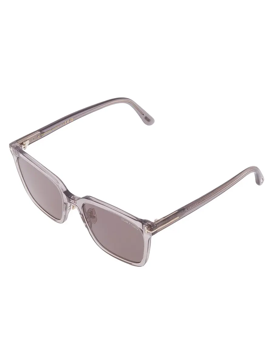 Очки солнцезащитные унисекс Tom Ford Grey Square FT1132-K 20A 56 — изображение 3 из 4, прозрачный серый