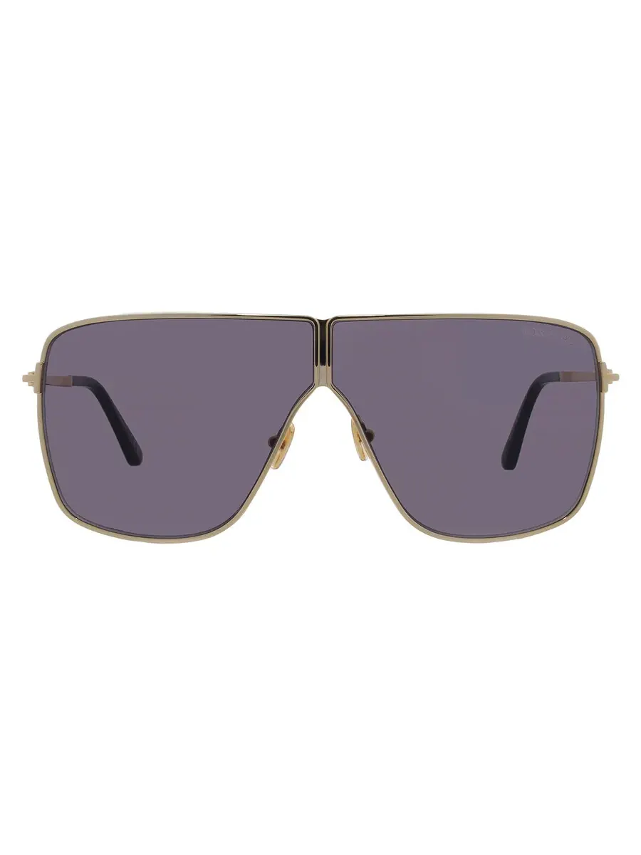 Солнцезащитные очки унисекс Tom Ford Huxley Smoke Pilot FT1159 30A 68 — изображение 1 из 4, глубокий золотистый