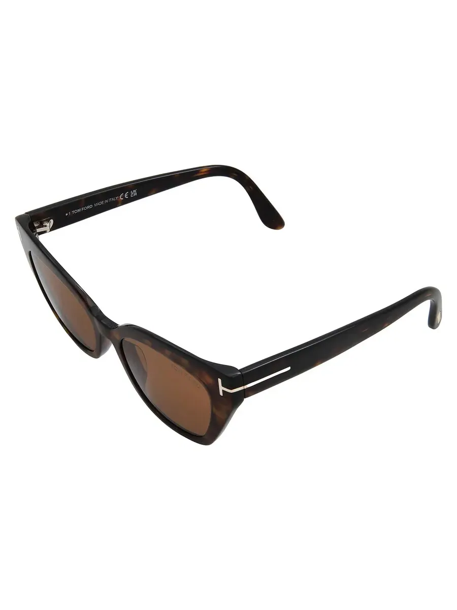 Солнцезащитные очки унисекс Tom Ford Juliette Brown Cat Eye FT1031 52E 52 — изображение 4 из 4, коричневый