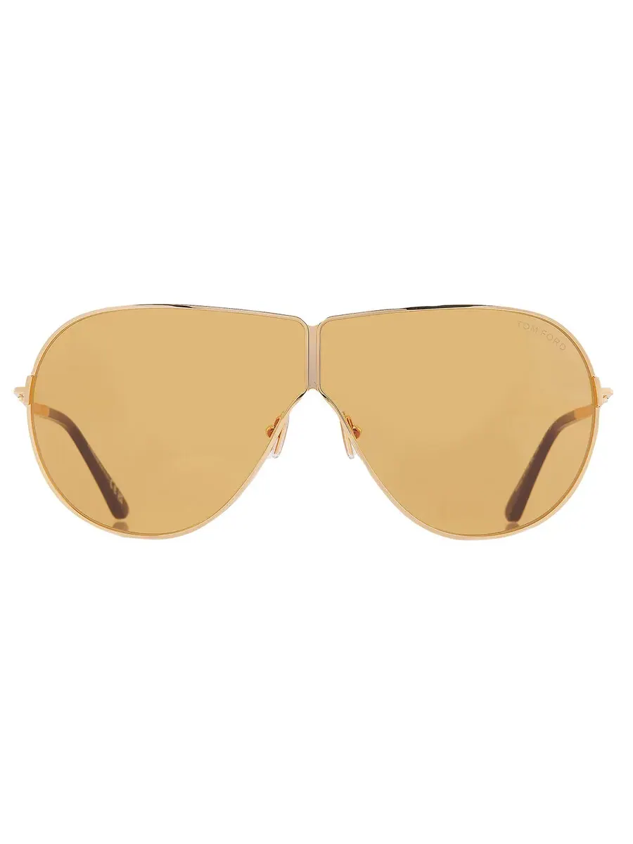 Солнцезащитные очки унисекс Tom Ford Keating Amber Pilot FT1158 30E 71 — изображение 1 из 4, глубокий золотистый