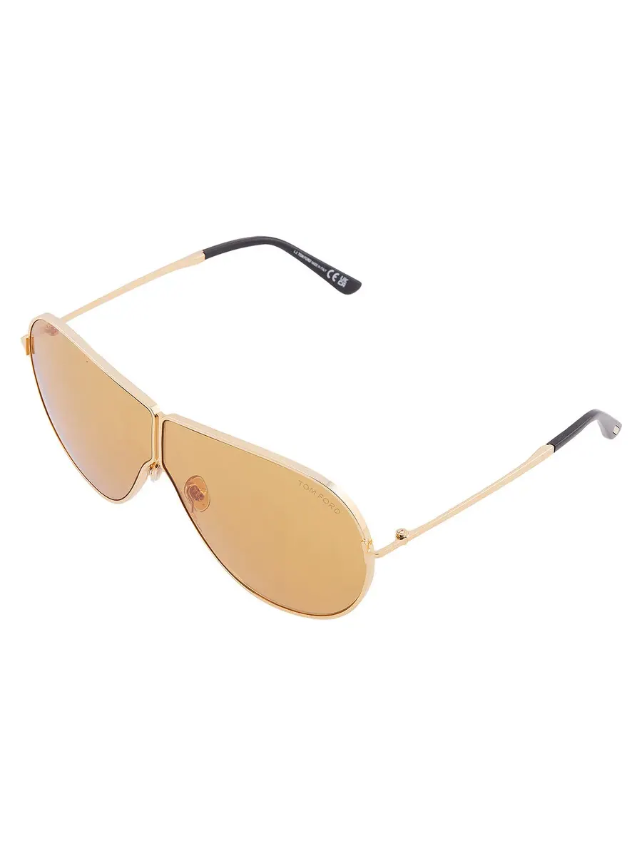 Солнцезащитные очки унисекс Tom Ford Keating Amber Pilot FT1158 30E 71 — изображение 3 из 4, глубокий золотистый