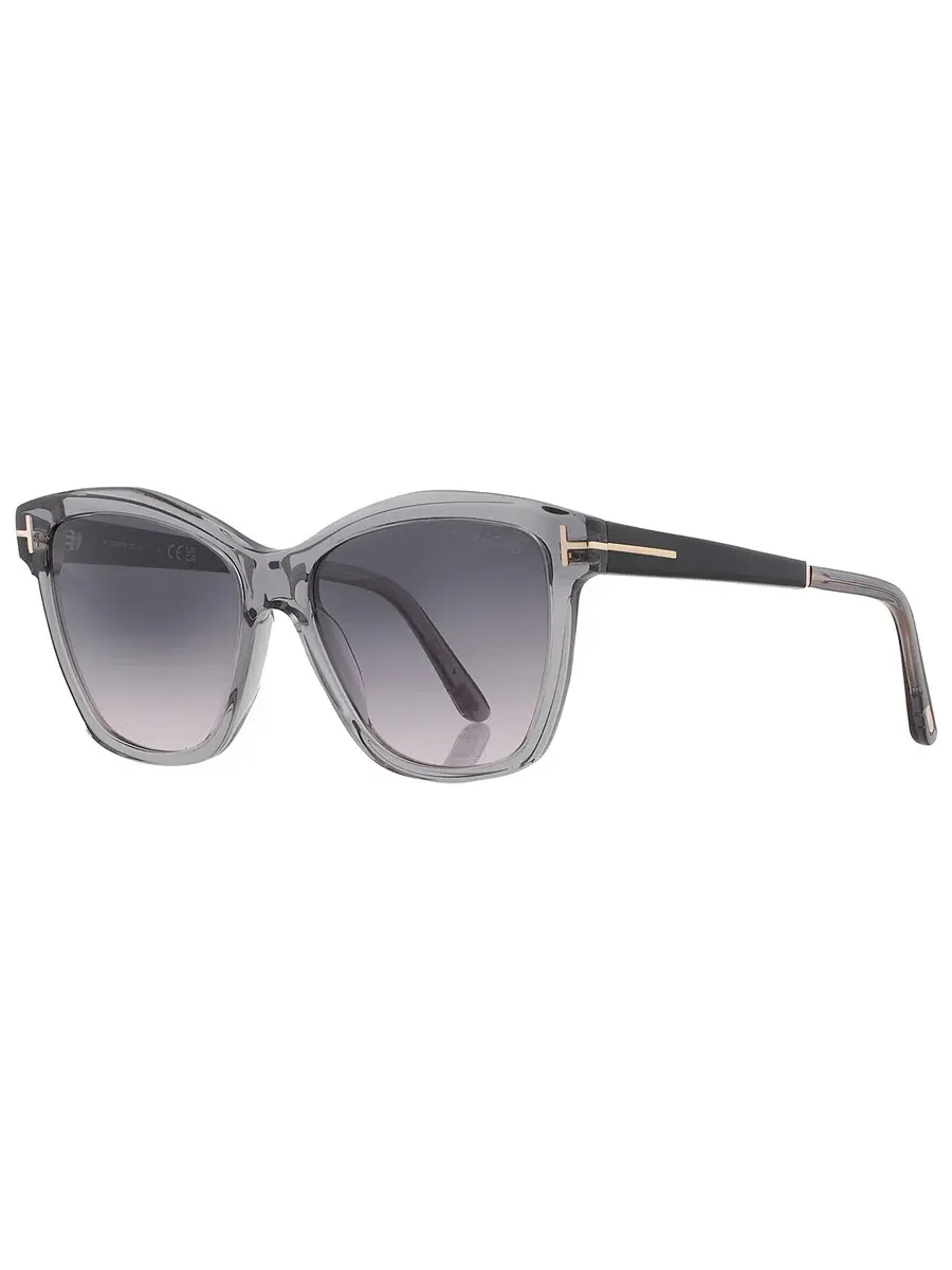 Женские солнцезащитные очки Tom Ford Lucia Smoke Butterfly FT1087 20A 54 — изображение 5 из 5, серый