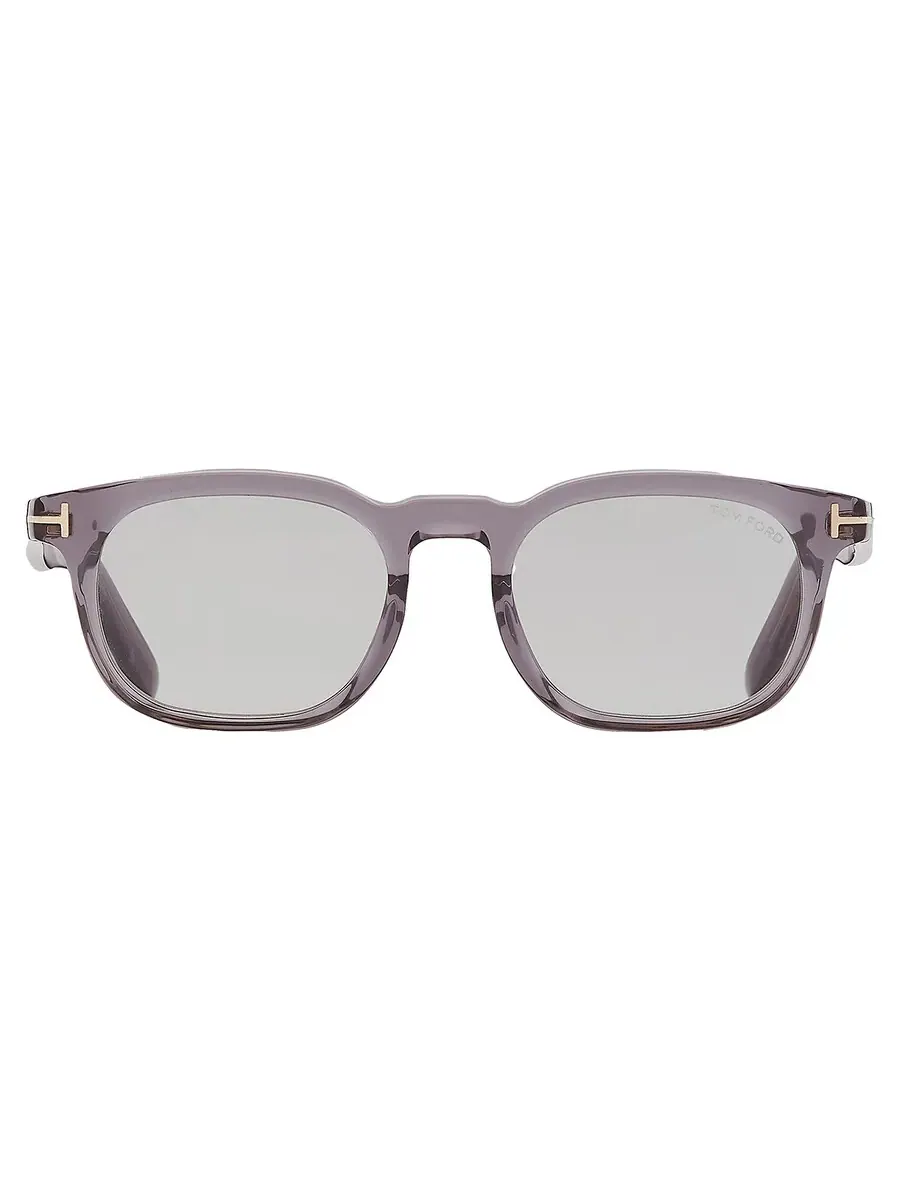 Мужские солнцезащитные очки Tom Ford Smoke Square FT1122-D 20A 52 — изображение 1 из 4, серый