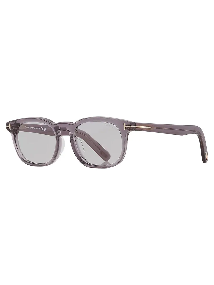 Мужские солнцезащитные очки Tom Ford Smoke Square FT1122-D 20A 52 — изображение 2 из 4, серый