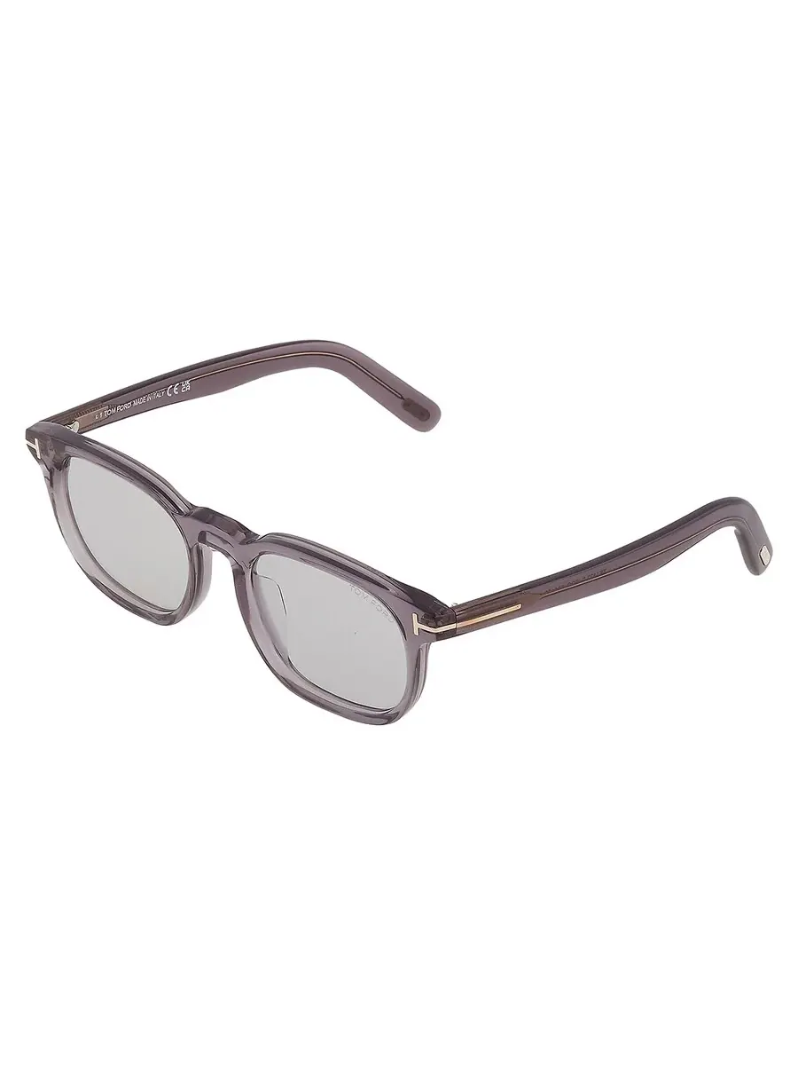 Мужские солнцезащитные очки Tom Ford Smoke Square FT1122-D 20A 52 — изображение 3 из 4, серый