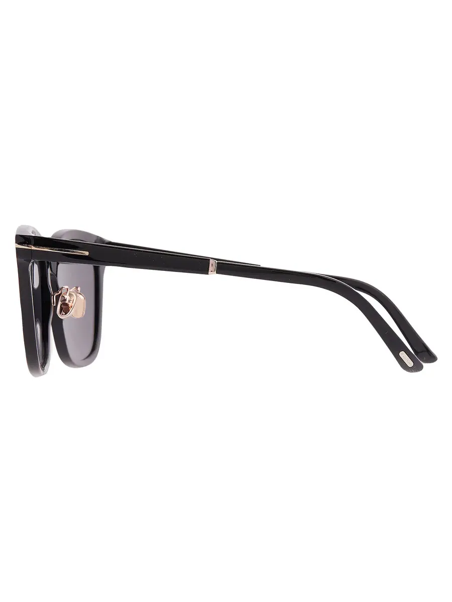 Солнцезащитные очки Tom Ford Smoke Square FT1245-K 01A 56 — изображение 4 из 4, черный