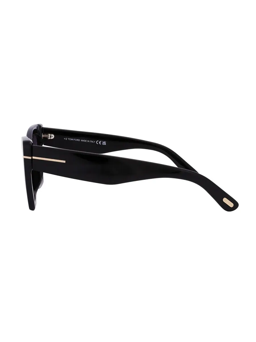 Женские солнцезащитные очки Tom Ford Wyatt Grey Gradient Cat Eye FT0871 01B 56 — изображение 5 из 5, мульти