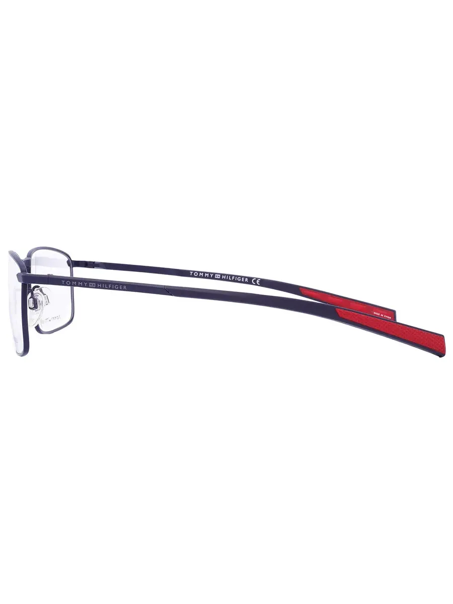 Мужские прямоугольные очки Tommy Hilfiger Demo TH 1783 0FLL 57 — изображение 4 из 5, синий