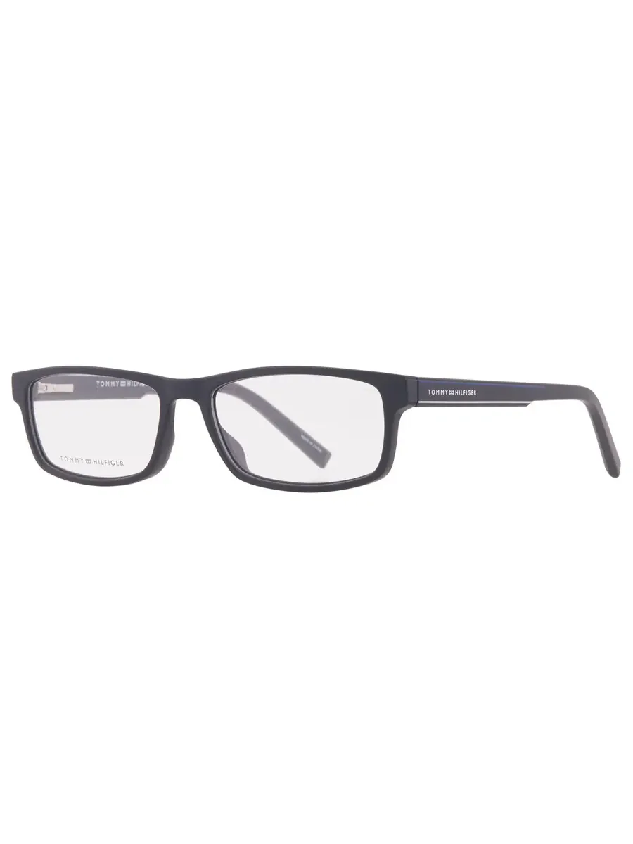 Мужские очки Tommy Hilfiger Demo Rectangular TH 1999 0R7W 53 — изображение 2 из 5, синий