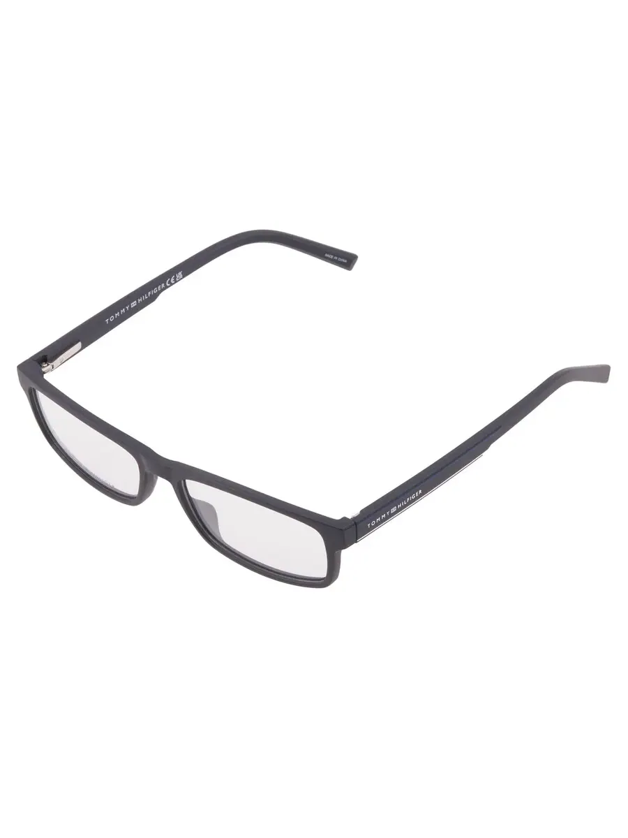 Мужские очки Tommy Hilfiger Demo Rectangular TH 1999 0R7W 53 — изображение 3 из 5, синий