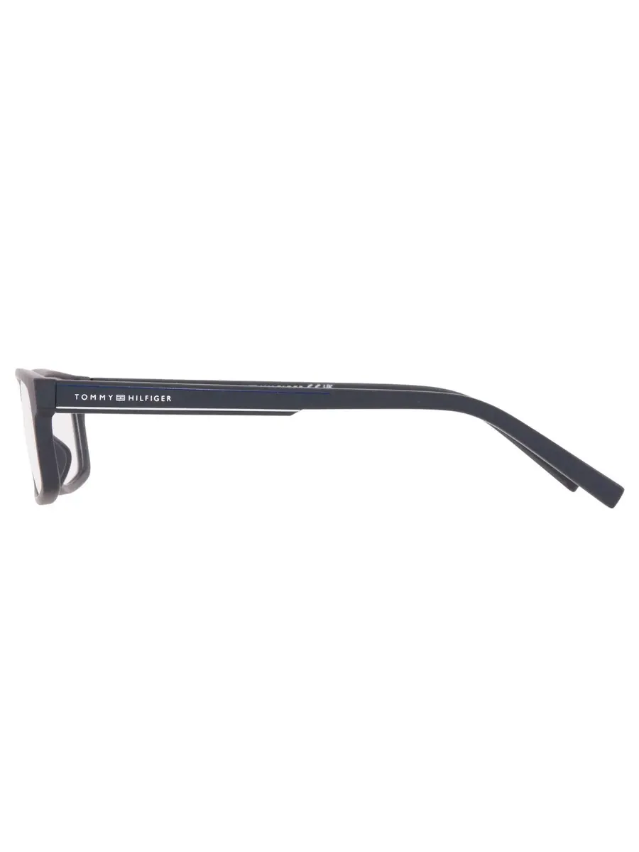 Мужские очки Tommy Hilfiger Demo Rectangular TH 1999 0R7W 53 — изображение 4 из 5, синий