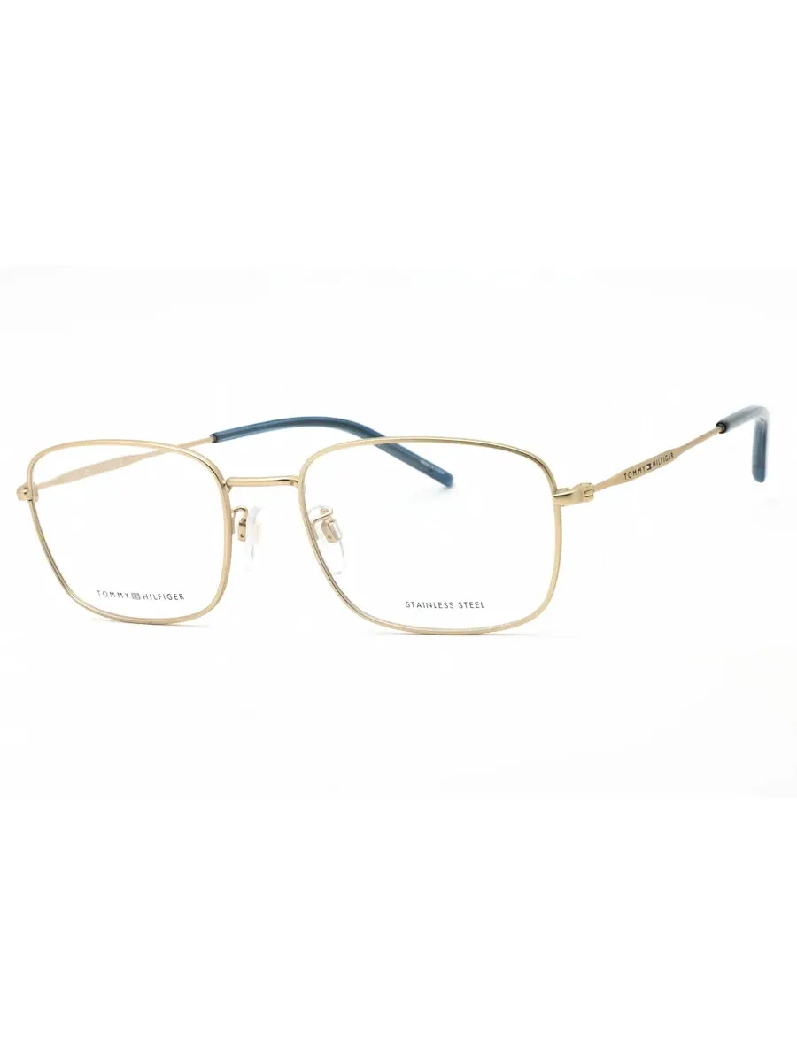 Мужские очки Tommy Hilfiger Demo Square TH 1934/F 0AOZ 55 — изображение 1 из 5, золотистый