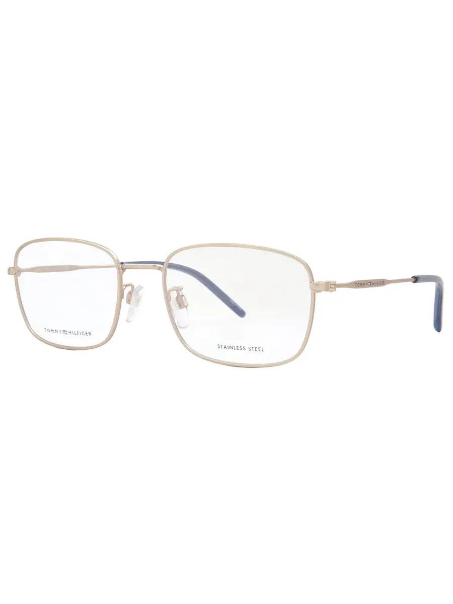 Мужские очки Tommy Hilfiger Demo Square TH 1934/F 0AOZ 55 — изображение 2 из 5, золотистый