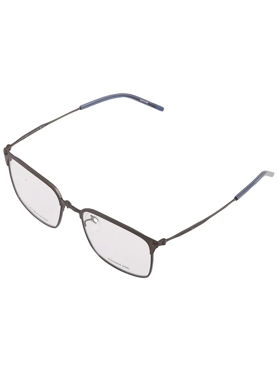 Мужские очки Tommy Hilfiger Demo Square TH 2062/G 0SVK 54 — изображение 3 из 5, черный