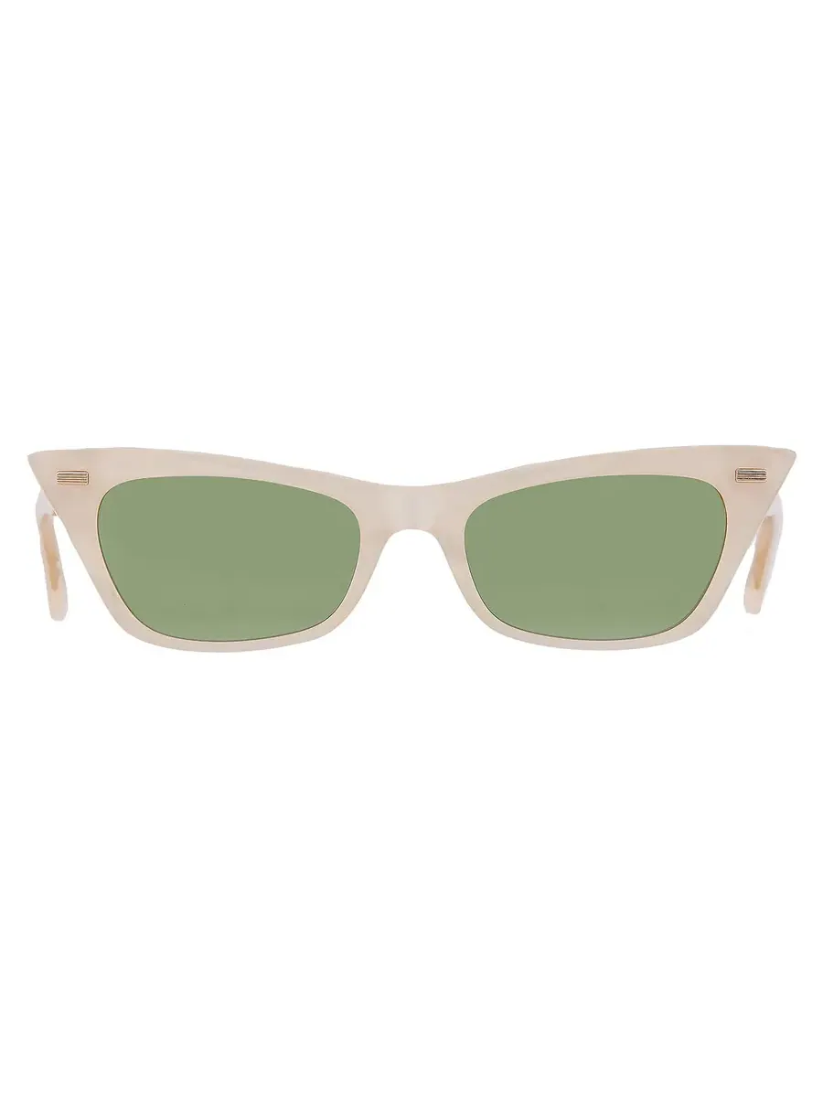 Женские солнцезащитные очки Valentino Green Cat Eye VLS-176 A 51 Valentino Garavani