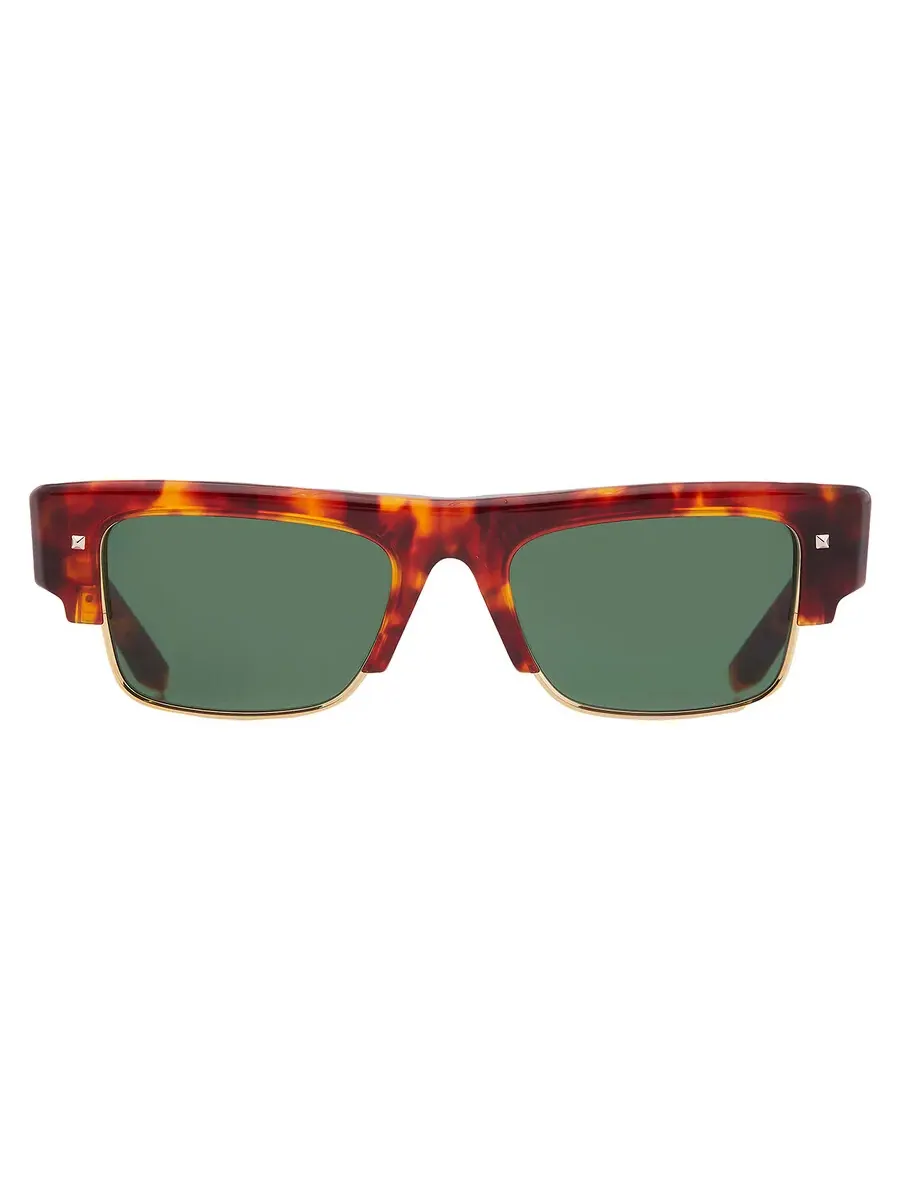 Солнцезащитные очки Valentino Green Pilot унисекс VLS-164 B 52 Valentino Garavani — изображение 1 из 4, золотистый
