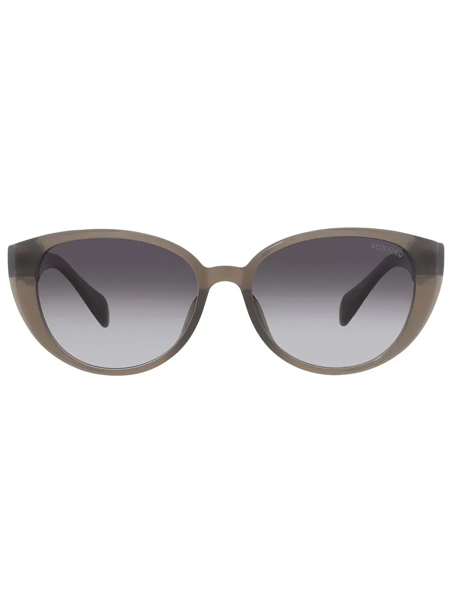 Солнцезащитные очки женские Vedi Vero Grey Gradient Cat Eye VVCI20 KHA 57 — зеленый