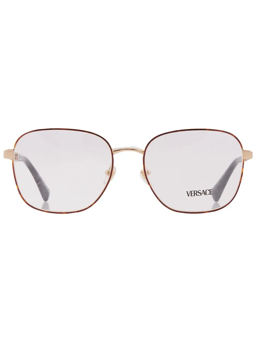 Мужские очки Versace Demo Square VE1290 1499 56 — изображение 1 из 5, золотистый