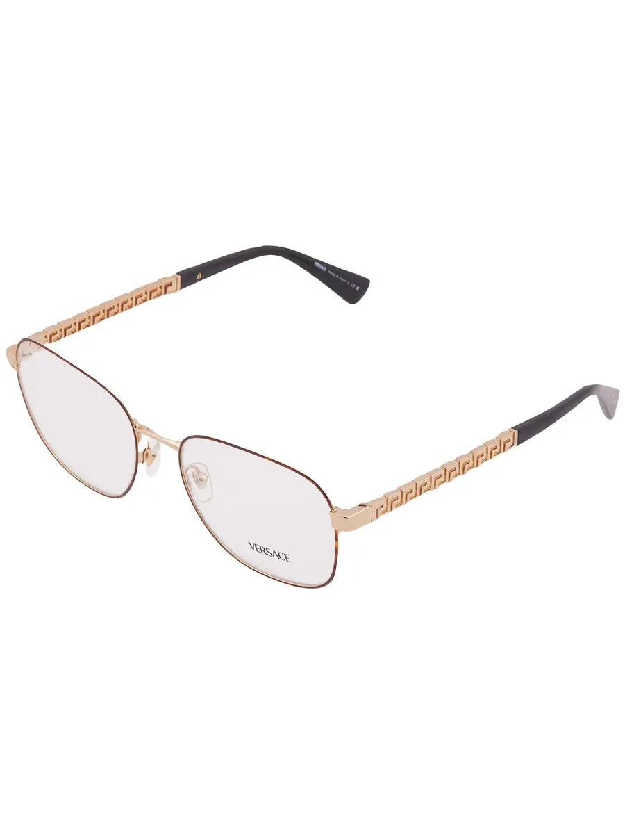 Мужские очки Versace Demo Square VE1290 1499 56 — изображение 3 из 5, золотистый