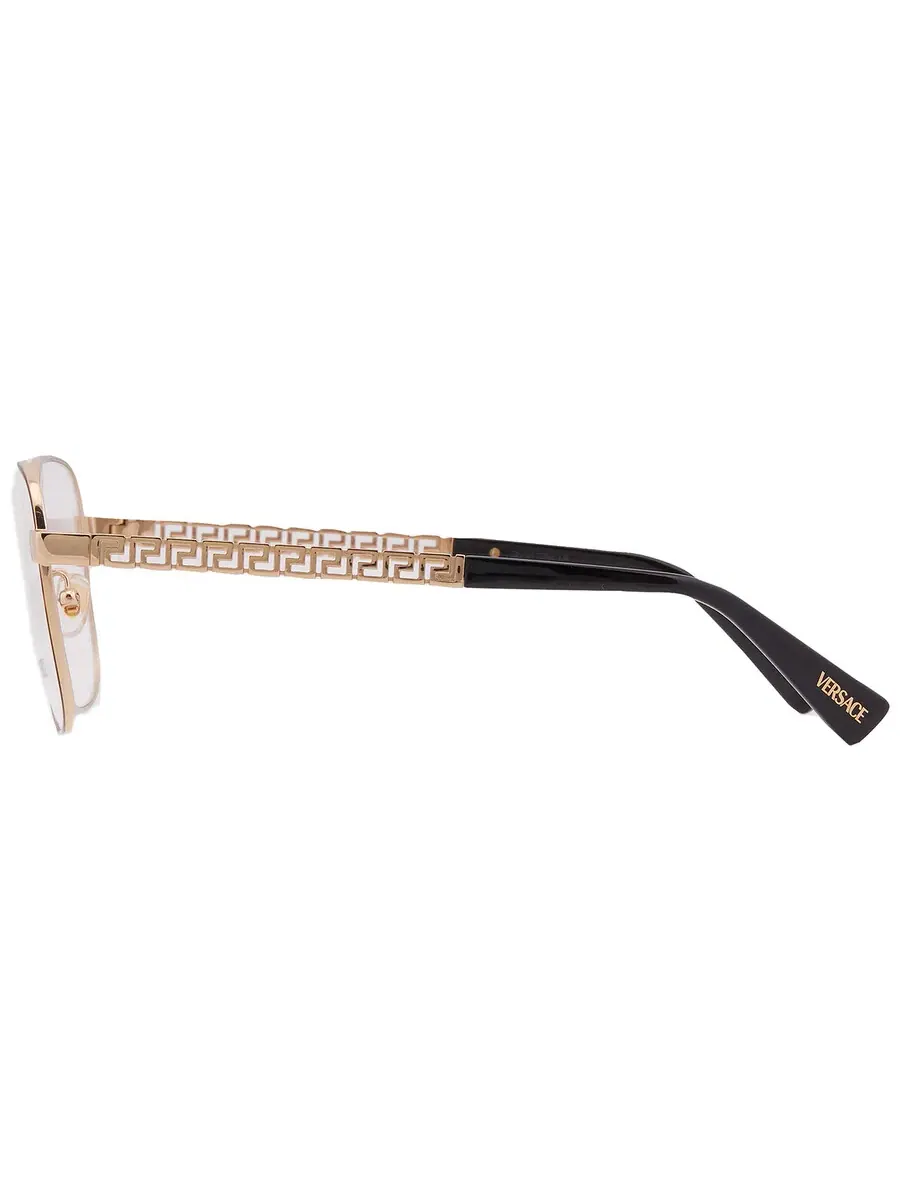 Мужские очки Versace Demo Square VE1290 1499 56 — изображение 4 из 5, золотистый