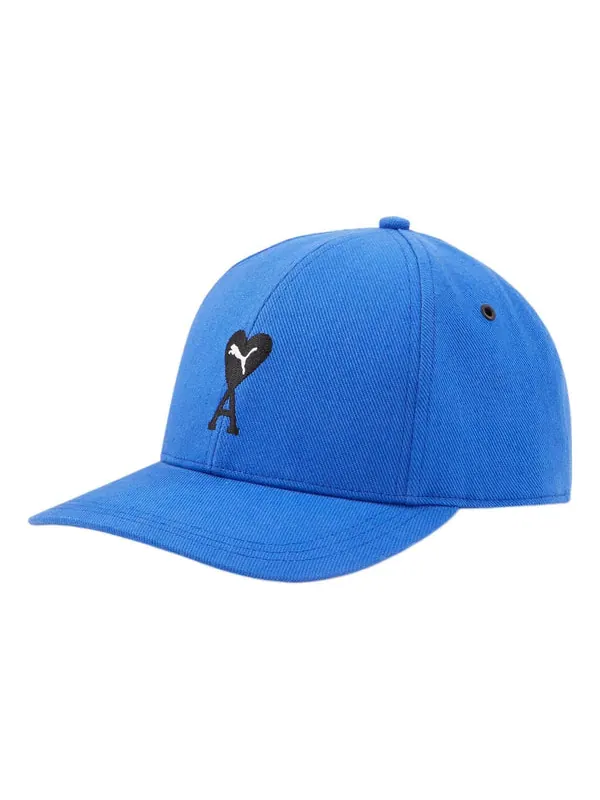 Бейсболка x ami low curve cap 'blue' Puma — изображение 1 из 2, синий